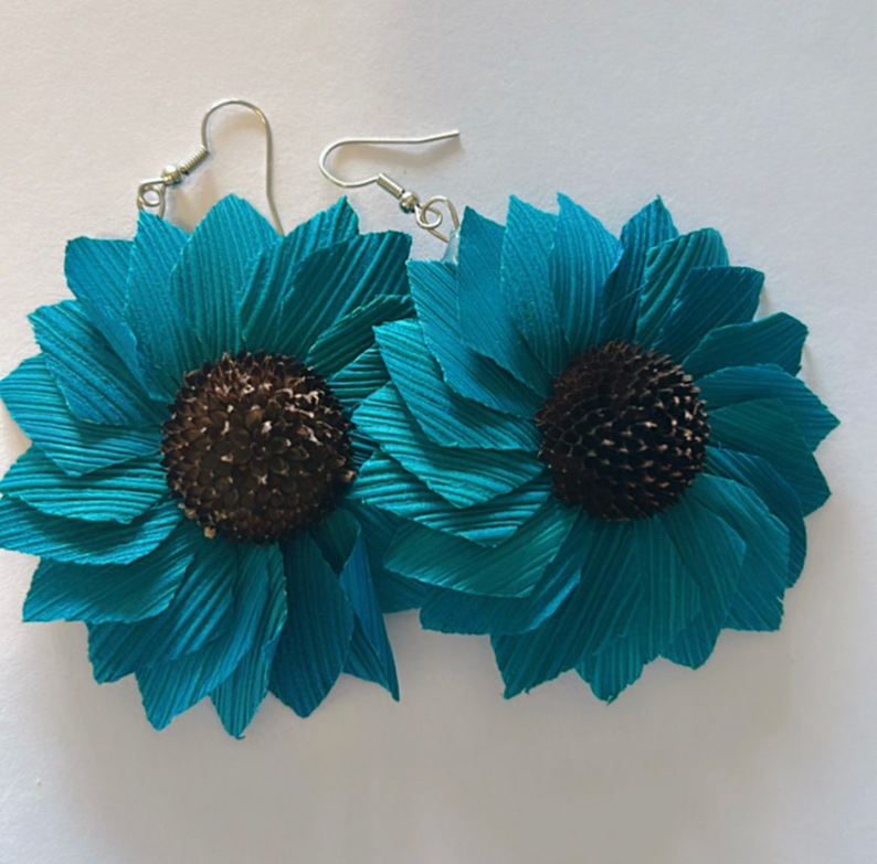 Girasoles Azules - Blue sunflowers