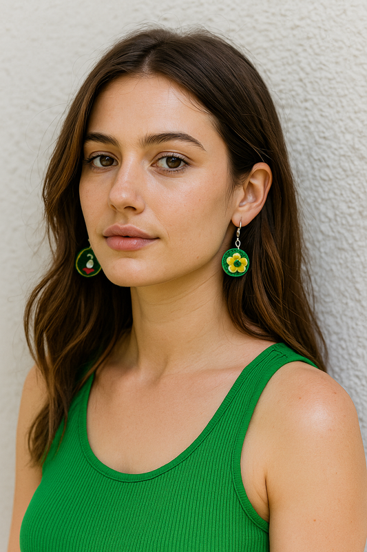 Aretes jicaritas / Jicarita earrings