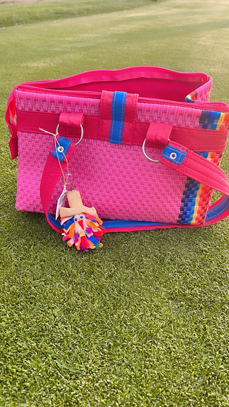 Bolsa rosa bajo / Light pink bag